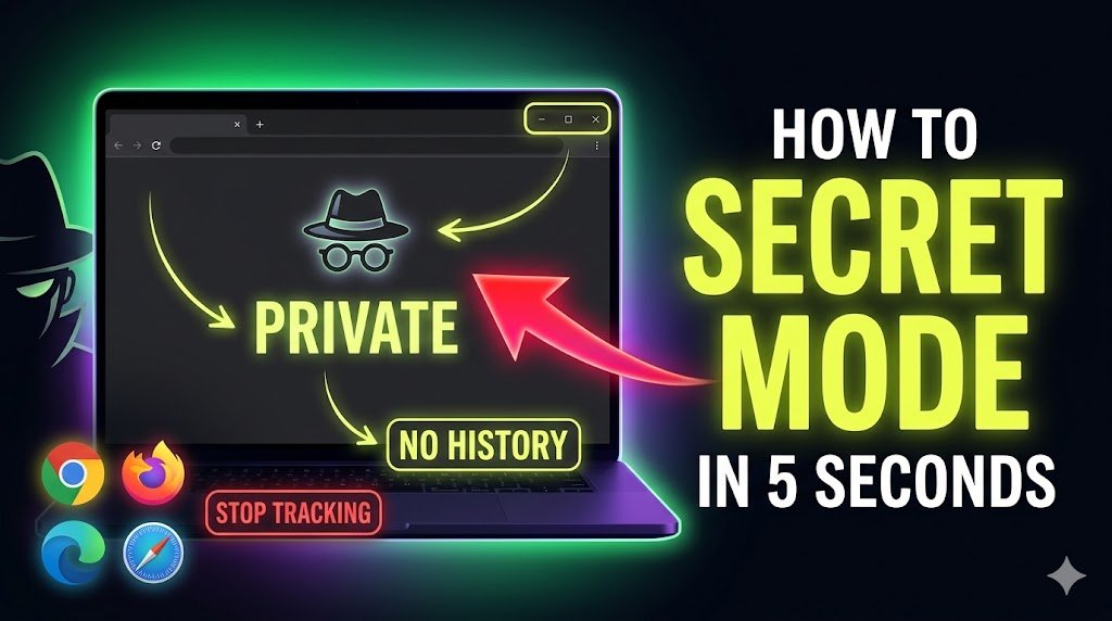 🔥 How to Activate Incognito Mode (Step-by-Step Guide for Beginners in 2026)