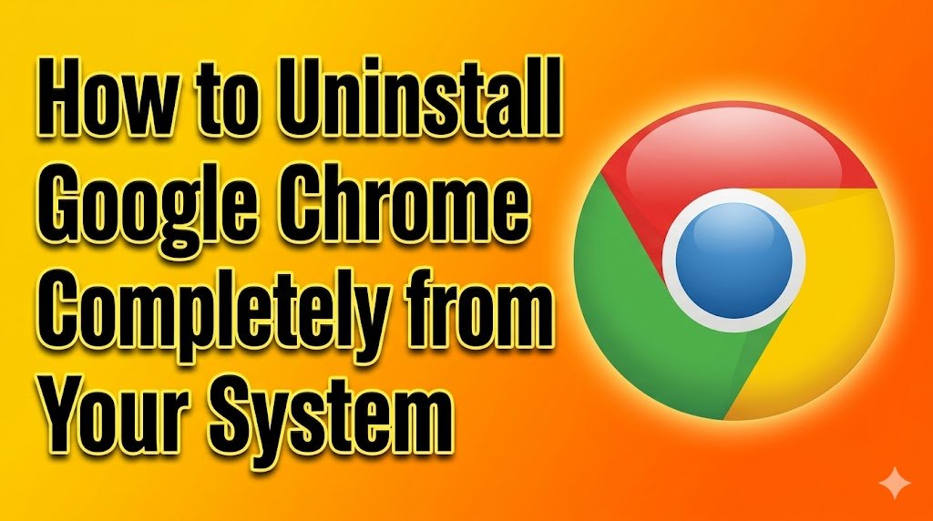 How to Uninstall Google Chrome Completely from Your System