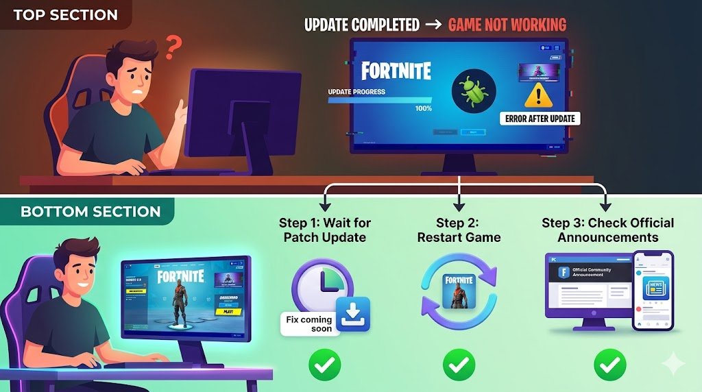 Bugs After Updates

Real scenario