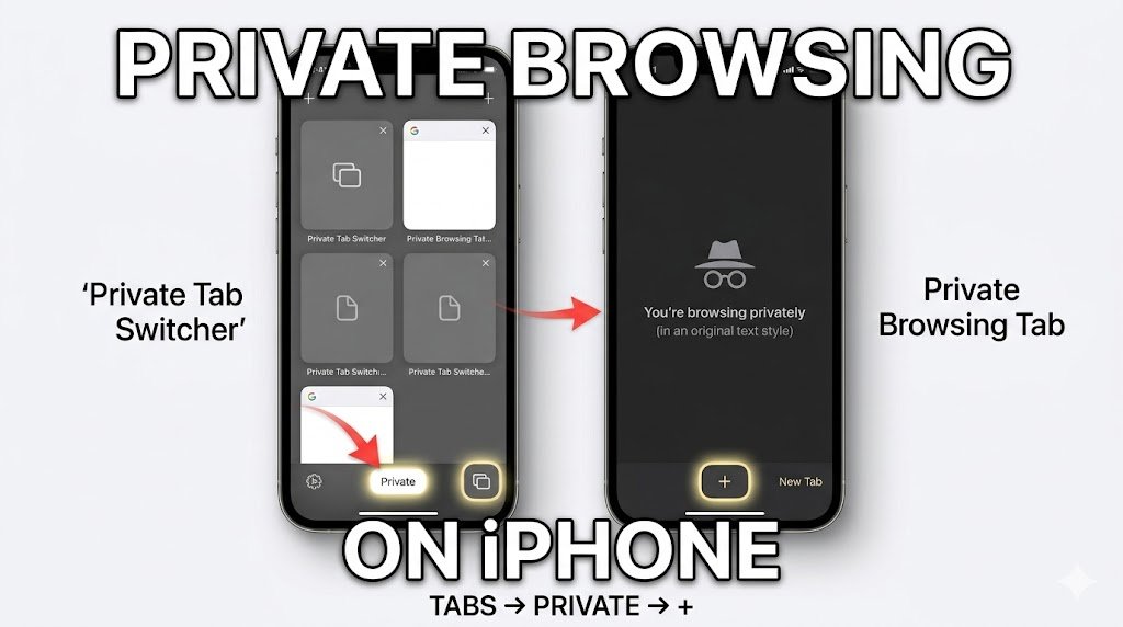 Activate Incognito Mode in Iphone (Safari)