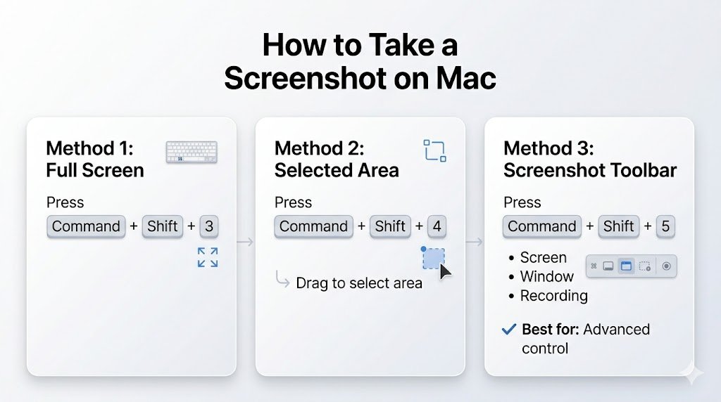 how to screenshot on Mac