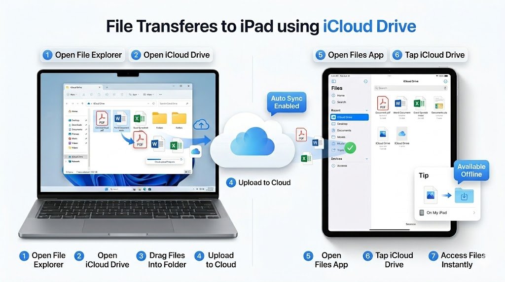ICLOUD DRIVE IPAD TUTORIAL