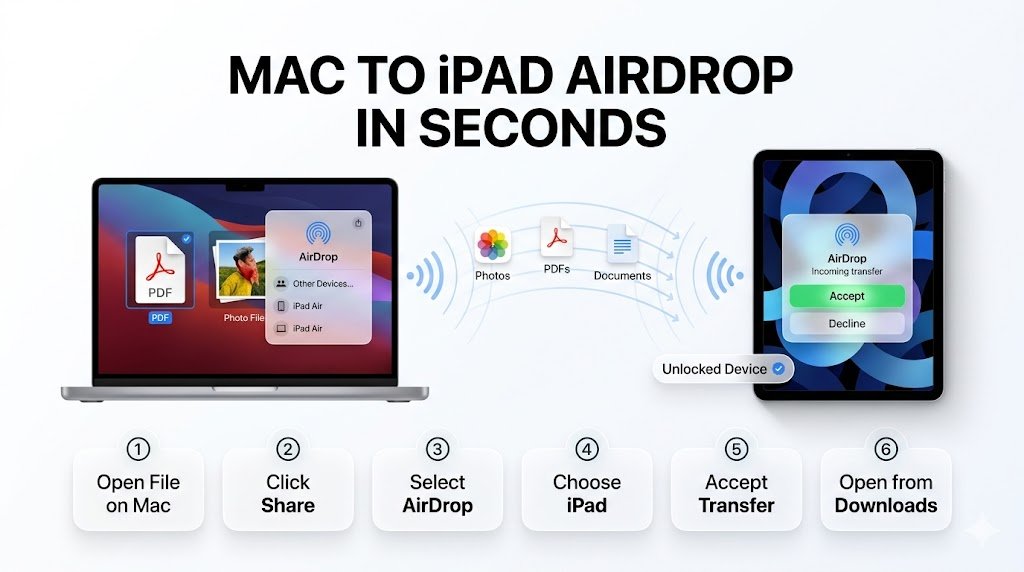 IPAD AIRDROP FILE TRANSFER
