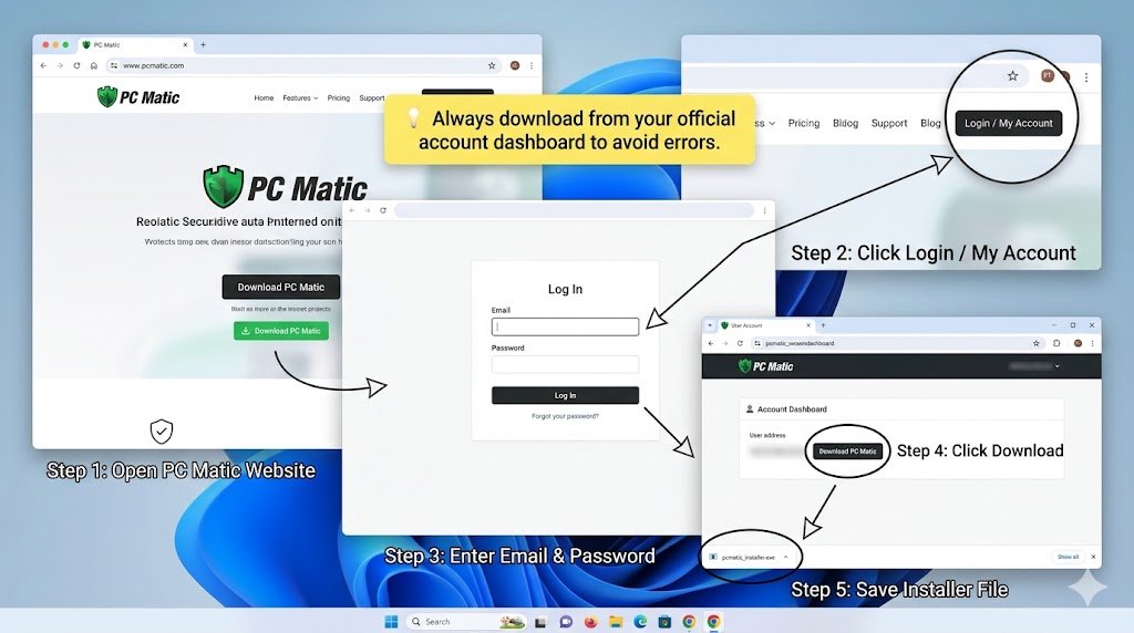 How to Download PC Matic (Step-by-Step)